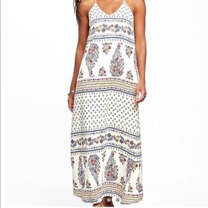 Old Navy Printed Tribal Maxi Dress